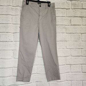 H&M Slim Fit Cotton Blend Stretch Casual Chino Trouser Pants Khaki Size 30